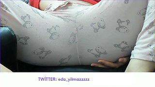 Turk -masturbation in Pajamas- Pussy Caressing in Pajamas