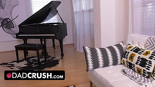 DadCrush - Please, touch me, stepdad! Stick your fingers deep inside my pussy! I need your cock!
