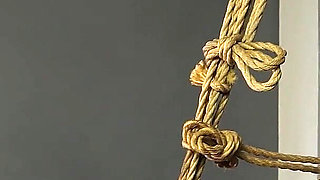 Slave Mila Made to Cum Over and Over in Intense Bondage Suspension (1080p)