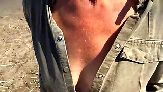 A hotwife and her cuckold at the beach