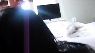 Thai Amateur Receives a Facial in Pattaya