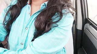 Stepdaughter with Stepmom's Boyfriend in the Car