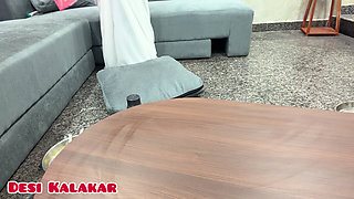 Newly Married Bhabhi Got fucked by her Devar in the Hall