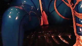 Sexy Fetish Model in Shiny Latex Catsuit Teasing You so! Curvy MILF - Erotic Beautiful