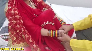 Sammy Sins Fucks Newly Married Indian Bride Rough - Wedding Night Suhagraat Sex in Hindi