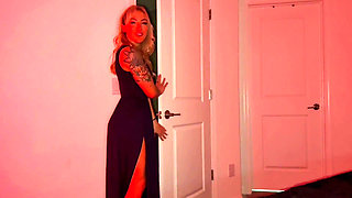 Hot Blonde Step Sister Tricks Step Bro Into Creampie