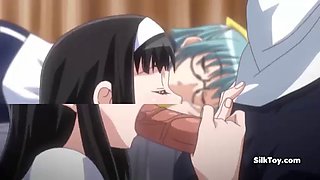 shy anime teen blowjob and hardsex fuck
