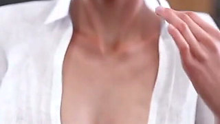 My Hot Teacher Strokes My Dick in Front of the Whole Class and Then I Lick Her.