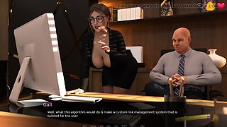 The Office DamagedCode - 38 Boss teases her tight pussy MissKitty2K
