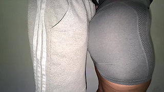 Stranger Touches Her Ass and Gets Hard for the Hand of an Unknown Girl