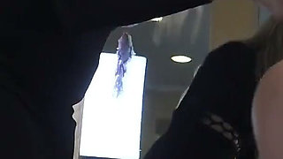 French Princess Slapping & Spitting Mirror Humiliation!