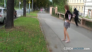 Czech Jacker 8: Skirt Down, Ass Out - She Planned Every Second