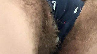 Hairy Pussy in Dirty Panties