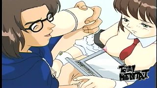 Cute looking maid gets her hungry pussy polished missionary style