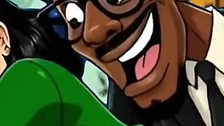 Slut Wife Fucked in Dirty Public Toilet. Cartoon