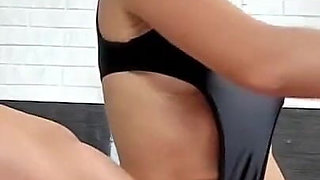 Morning Yoga in Tiny Bodysuit - Live Stream