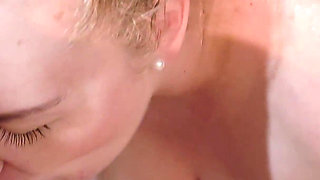 Horny Husband Turns His Wife’s Shower Into Hot Sex - Blowjob, Fucking, Intense Orgasm, Cumshot