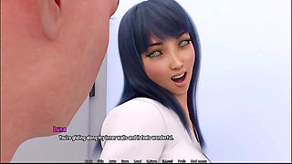 University Days 1 I cant believe Luna does not wear underwear to college