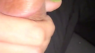 A Ride Home After College Ended in a Public Risky Handjob