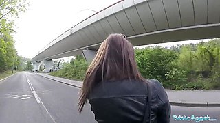 Europe scene with sinful Katy Rose from Public Agent
