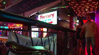 Thai MILF bargirl taken home for a short time big cock fuck