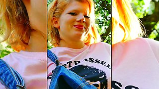 Camille S. tits in barbed wire