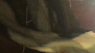 Winter Flash Fun in a Sheer Dress