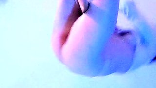 Monika Sweet masturbates her pussy and ass with toy