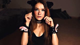 Asmr Bunny Marthys Sexual Neko Cat Cosplay as Rainia Belle, Shayene Samara, Yuna