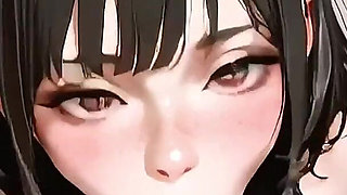 Horny Sian Slut Blowjob and Wet Pussy Fuck! Ai Anime