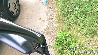 Stranded Teens - Belle Needed a Lift to Brno so Bad, She Begged a Ride From a Random Stranger
