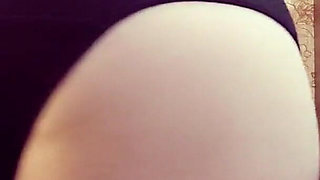 Shaking Big Butt in New Panties. a Mature Wife Tries on Big Panties.