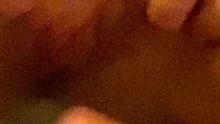 Squirting all over my step bros fingers