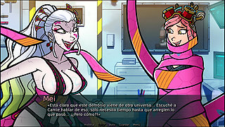 Mei's Project - The Voluptuous Daki from Demon Slayer: Kimetsu no Yaiba Testing the Great Invention of the Beautiful Mei