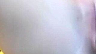 Blonde Slut Fingers Dripping Pussy on Car Hood