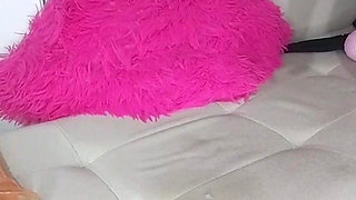 Sexy stepdaughter squirting for daddy