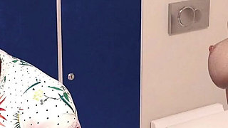 Project Myriam #18 - Triple big dicks for hot milf in bathroom