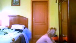 stepmom dresses up in our summer cottage (voyeur)