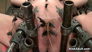 Mighty Contraption Restrain bondage Andy Gets Nailed