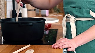 Amalia Davis Breaking Pasta And Family Rules - OnlyTarts