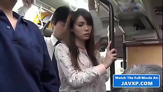 Shy Asian Teen Fucked In Public On The Bus