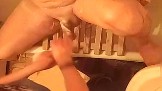 (part1) Maidservant Shaves a Male Dick