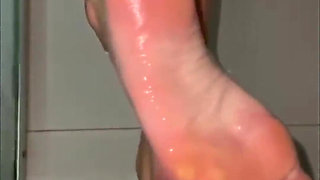 Shower Feet Tease Home Video