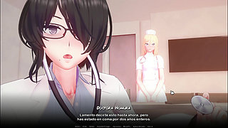 DCOTORA AND NURSE PLAYING WITH PENIS- twisted world remake
