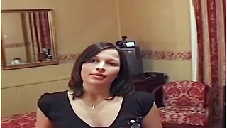 Ray Wells In Pregnant Giggly British Teen Gags On Cum