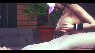 Hentai - Hilda Boobjob and Fucked - Japanese Asian Manga Anime Game Porn