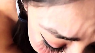 Delirious brunette whore riding big cock hardcore