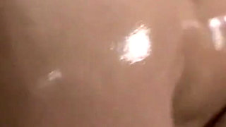 An oiled MILF Sara Jay fucked hard in her pussy from her BBC dude