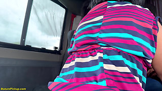 BBW Granny Picked up and Fucked Hard Anal