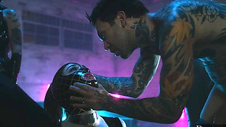 Small Hands and Joanna Angel in a kinky ffm threesome